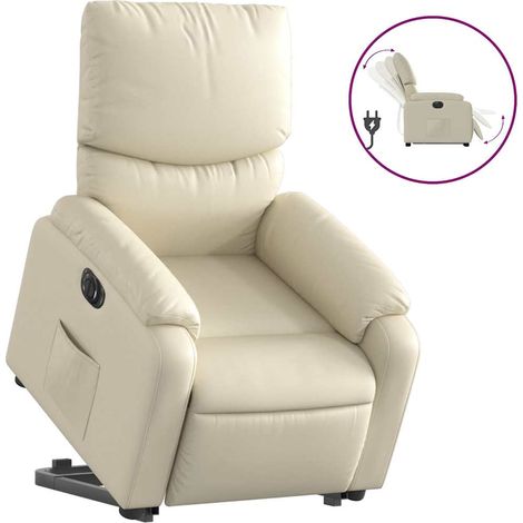 Maison Exclusive - Relaxsessel mit Aufstehhilfe Elektrisch Creme