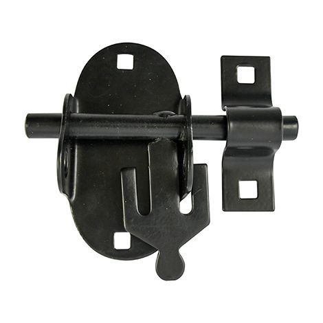 TIMCO Oval Padbolt Black - 4"
