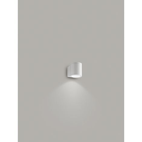 Lampe D'Extérieur Cylindrique Pour 1Gu10 6528 Perenz Blanc