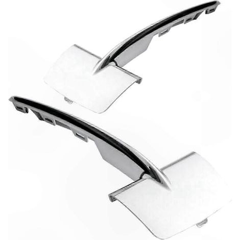 Lot de 2 garnitures chromées pour calandre inférieure de pare-chocs avant des modèles SUV X5 F15 2014-2018 (1/5)