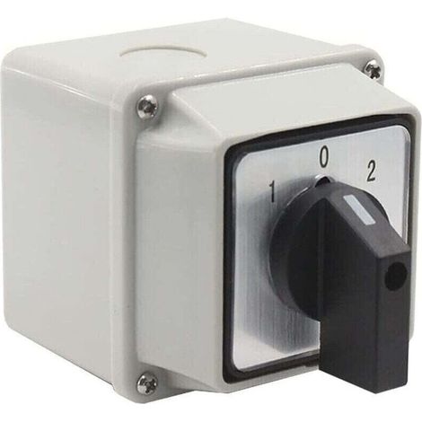 LW26-20/2 Inverseur de source universel avec boîtier de montage - 380 V, 20 A - Sélecteur universel à came rotative (1/4)