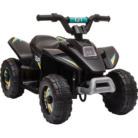 Quad Électrique Enfant 6V Batterie 18-36 Mois Noir 72x40x45.5 cm