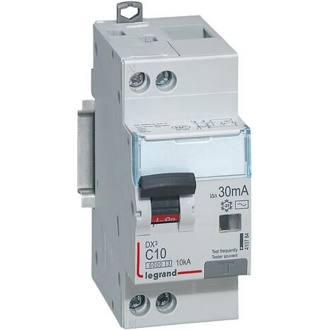 Legrand Interruptor diferencial monobloque blanco 10 A 30 mA