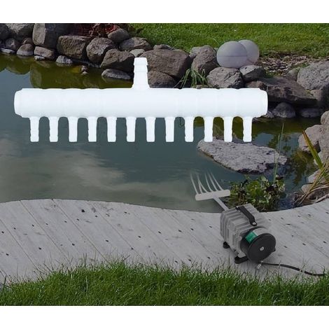 Multi Diviseur Plastique 12 Sorties Pour Aérateur & Pompe à Air Bassin & Aquarium (1/5)