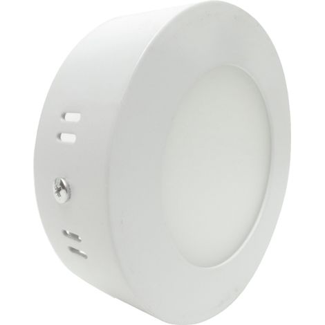 Plafonnier LED Rond 6W BLANC CCT - SILUMEN (1/5)