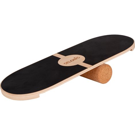 La tavola di equilibrio KiddyMoon BB-100X è una tavola da surf per fisioterapia adatta a bambini e adulti, dotata di rullo e strato antiscivolo. (1/4)
