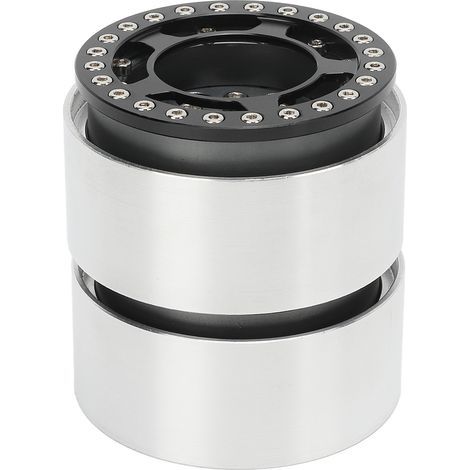 1,9 Zoll CNC-gefräste Beadlock-Felgen aus Aluminiumlegierung, universelle RC-Felgen für Crawler, Farbe Titan. (1/5)