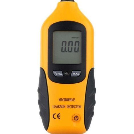 Rilevatore digitale di perdite a microonde, test di radiazioni a microonde, rilevatore di radiazioni da 9,99 mW/cm², HT-M2, senza batterie (1/4)