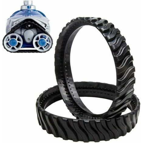 QORVA-Pour kit de nettoyage de piscine Zodiac MX8/MX6 Elite, roulement de pneu, arbre de transmission, brosse cyclonique (1/4)