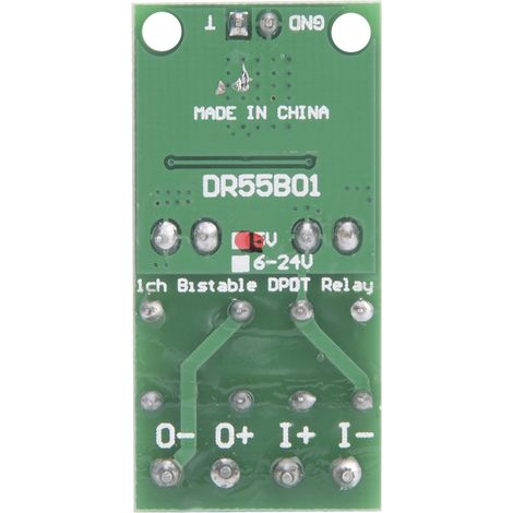 Module de commande de marche avant/arrière pour moteur DR55B01 avec relais de polarité inversée autobloquant (5V) (1/3)