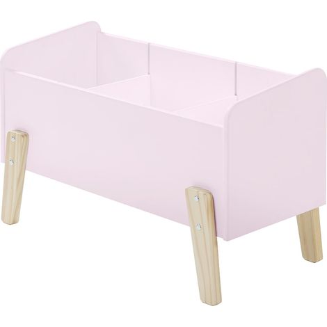 BODHI PINK - Coffre à Jouets pour Enfant Rose (1/2)