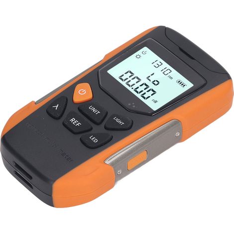 Wattmètre à fibre optique haute précision -50 à +26 dBm, mini portable, interface universelle FC/SC/ST (1/5)