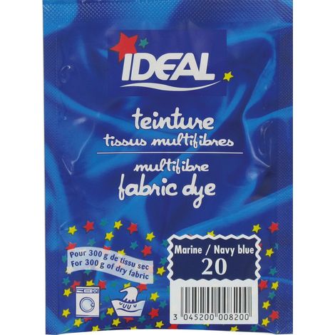 Tinte para tela a mano-máquina Azul Marino N°20