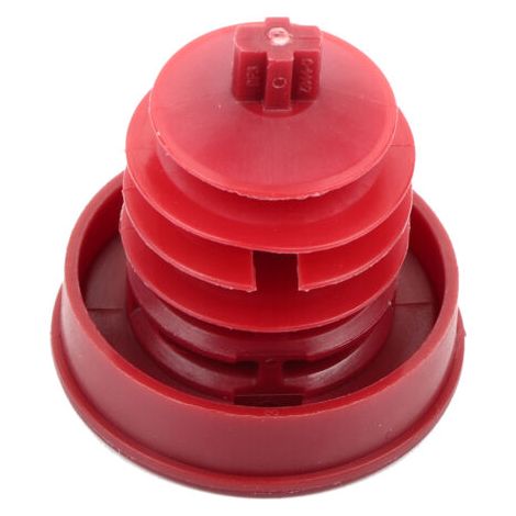 EBTOOLS Capuchon de réservoir de pompe de direction assistée, couvercle de bouchon de bouchon de réservoir de pompe de direction assistée en caoutchouc pour Accord 1986-2012,53697-SB3-952. (1/5)