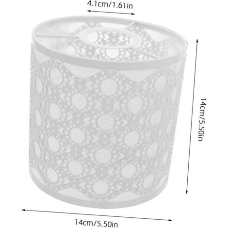 Pantalla de lámpara colgante de metal resistente, fácil de reemplazar para lámparas de cocina y comedor, diseño moderno. (1/4)
