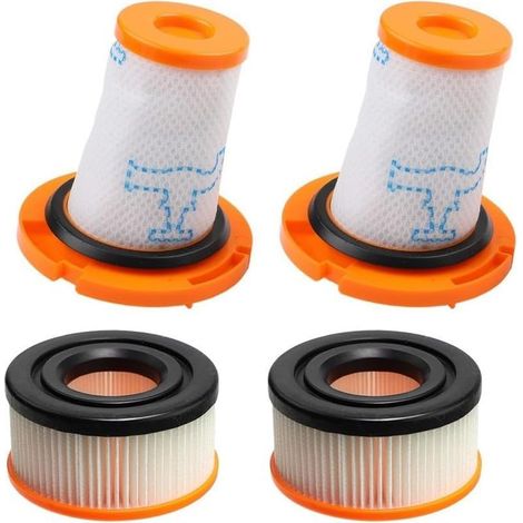 2er-Pack Ersatzfilter für ZR009014 und ZR009015 für Rowenta X-Force Akku-Staubsauger Flex 12.60/13.60/14.80/16.60 (1/5)