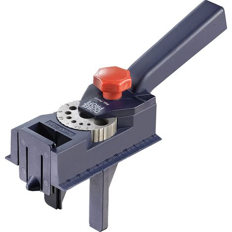 kwb Dübelprofi - dima di foratura universale con dimensioni dei fori regolabili, adatta per tasselli in legno, antiscivolo, Ø44267mm (1/4)