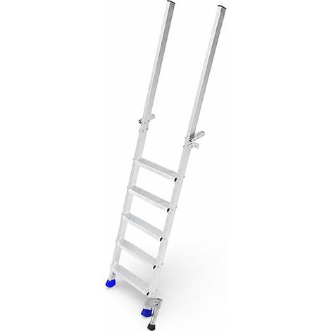 Scala da camion a 4 gradini - Altezza di accesso di 1,20 m - Senza corrimano - MAC120-SR/PR (1/5)