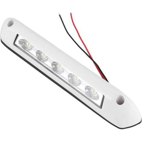 Fafeicy RV Lightq étanche 12V / 24V RV LED lumière universelle 8W étanche auvent porche lampe Bar camping-car éclairage (1/4)