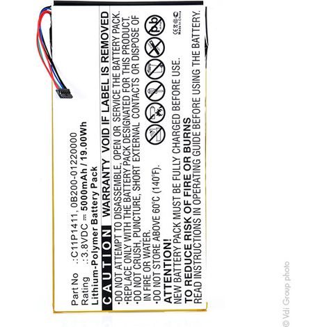 NX - Batterie tablette 3.8V 5000mAh - 0B200-01220000C11P1411 (1/3)