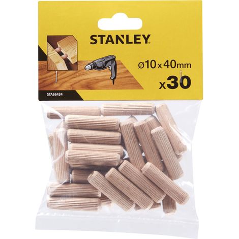 Accesrio Stanley 66434QZ 30 Espigas madera Ø10X040