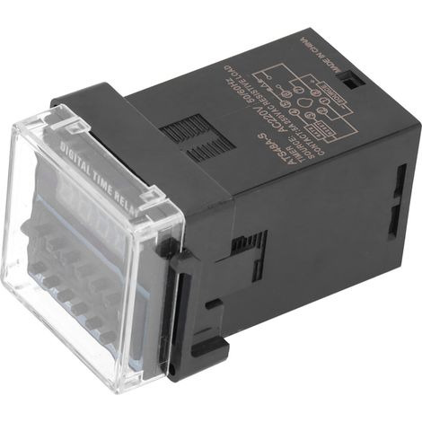 Contrôleur de commutateur de retard de Cycle de relais temporel, composants électroniques ATS48AS 50/60Hz AC 220V (1/5)