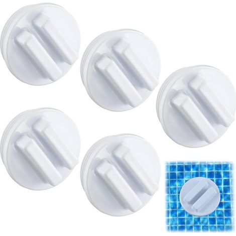 Poolschlauchstopfen, 1,5-Zoll-Poolskimmerstopfen mit O-Ring-Dichtung, für Winterpools (1/5)