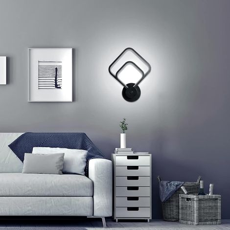 ZOLGINAH Applique Murale Interieur LED 19W 1440LM Appliques Température et Luminosité Réglables Luminaire Interieur pour Salon Chambre Couloir (1/3)