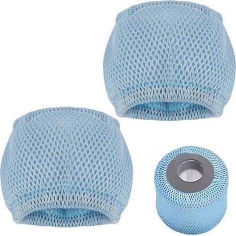 Compatible Avec 2 Filets Protecteurs MSPA 90 Pleats, Filtre Compatible Avec Delight/Premium/Elite/Concept, Couverture Maille Anti-Débris Pour Prolonger Durée De Vie Filtre Améliorer Qualité Eau (1/5)