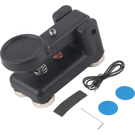 Manuel ultra-portable à base magnétique, code CW Morse pour radio ondes courtes. (1/5)