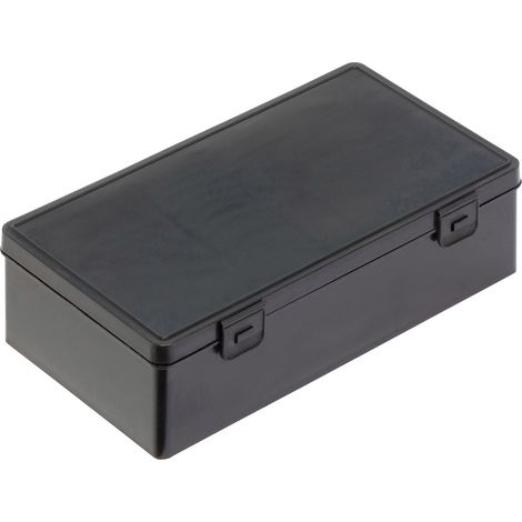 Alutec 2212.060 ESD Scharnierdose (B x H x T) 225 x 60 x 125 mm Schwarz 1 St.