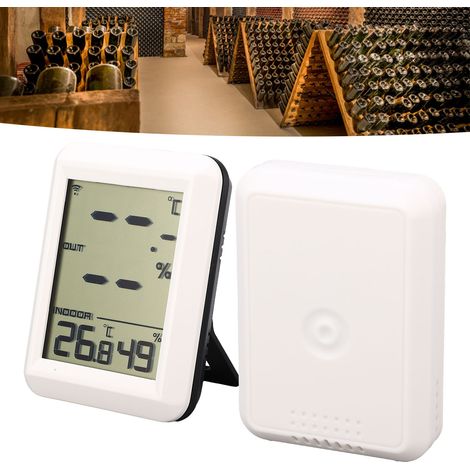 thermomètre électronique sans fil pour l'intérieur et l'extérieur, mesurant la température et l'humidité (1/5)