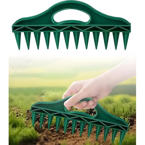 1 - Semoir - Outil De Semis - 12 Trous - Réglable Pour Légumes Et Fleurs - Plastique Robuste - Jardinage Sur Balcon Et Potager