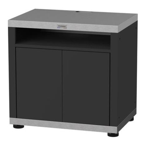 [JAMAIS UTILISE] Meuble de Cuisine Extérieur LE MARQUIER Duo avec Tablette 80x55cm - MC80PPLD (1/5)