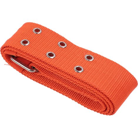Ceinture de sauvetage en acier léger et haute résistance avec boucle de réglage, longe de sécurité antichute pour l'évacuation, l'escalade, l'inspection et le soudage. (1/5)