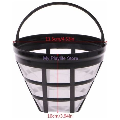 royaluxe -Filtre à café permanent en nylon pour machines à café - moulin à expresso - Pièces détachées pour petit électroménager (1/4)