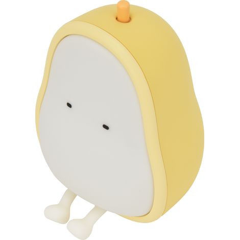Veilleuse LED en forme de poire, veilleuse en silicone, décoration de chambre pour garçons, filles, chambre d'enfant, salon. (1/5)