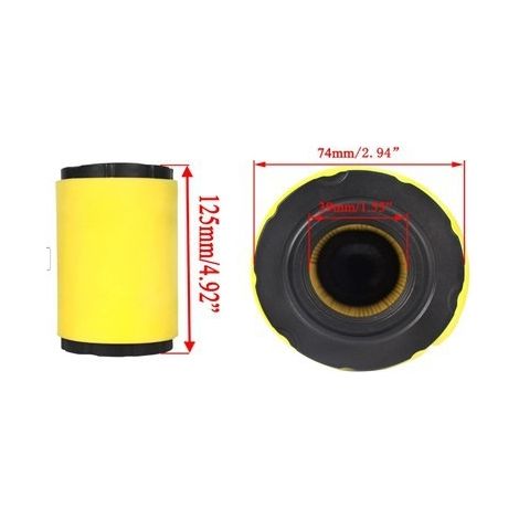 YTH24V48 fuel filter 793569 793685 11513 GY21055 air filter element (1/4)