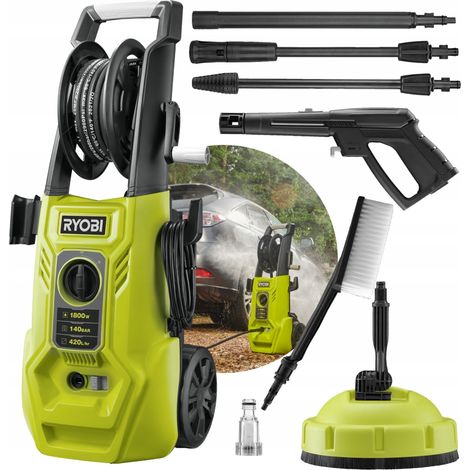 Nettoyeur haute pression Ryobi 140 bars (réf. 195142) (1/5)