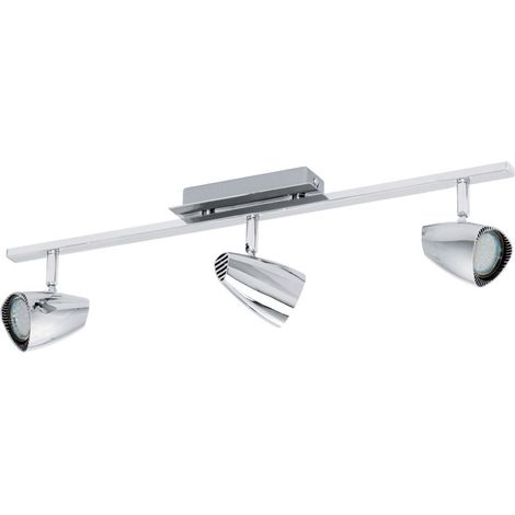 Spot Intérieur triple Corbera - Argent (1/5)