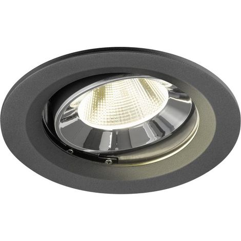 Spot encastré Numinos Move M noir/chrome 4000K - 20 deg - 1009687