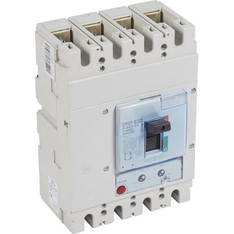 Disjoncteur boîtier moulé DPX³ 630 4P 630 A 50 kA - LEG422023