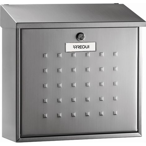 ARREGUI Premium Maxi E5617 Buzon Individual de Acero, tamaño L (revistas y sobres C4), inox (1/3)