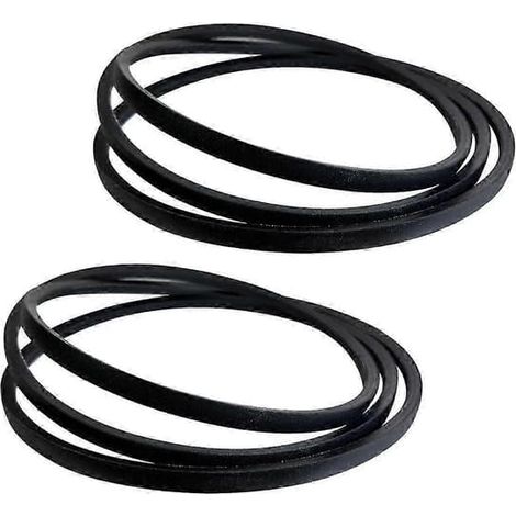KLVGTIFS PU - Lot de 2 courroies d'entraînement 144959 pour tondeuse autoportée LT1000 LT3000 DLT3000 de 107 cm (42 pouces), pièces détachées 532144959(1) (1/5)