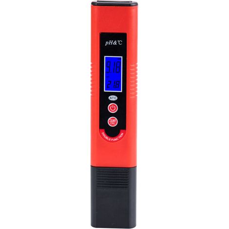PH-mètre stylo pH-007T Haute précision avec ATC Étalonnage auto Écran LCD rétroéclairé Testeur acidité portable pour eau, piscine, aquarium, sol (1/5)