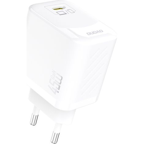 Cargador de pared USB-C A28 GaN de 45 W - Blanco (1/4)