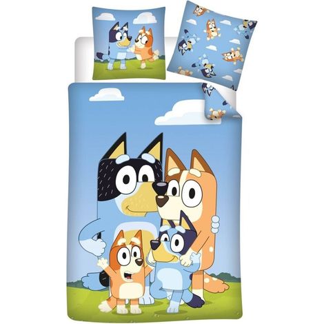 Funda nordica Bluey cama 90cm policotton