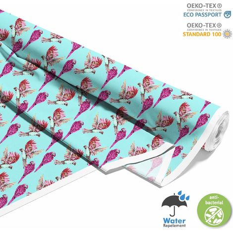 TESSUTI DECORATIVI PER ESTERNI OXFORD - Motivo Pappagalli I DX096 (1/5)