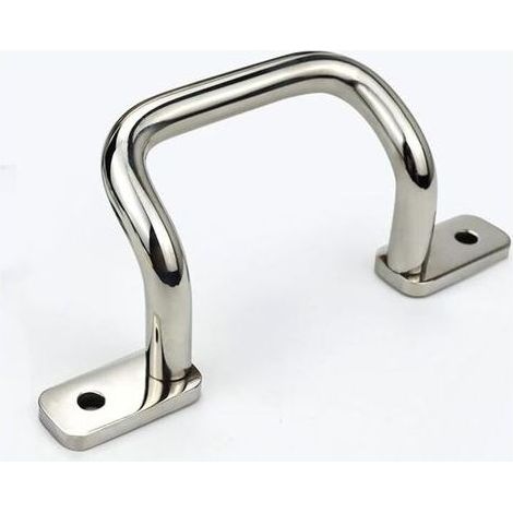 Maniglia per attrezzature meccaniche in acciaio inox, per cassetti o armadi, maniglia saldabile (1/4)