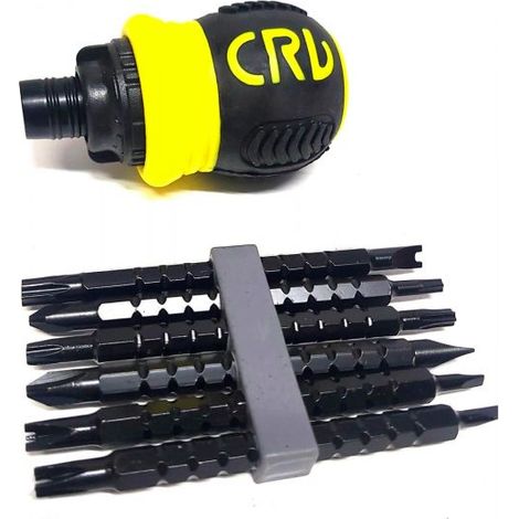 Set cacciavite a cricchetto 13 in 1 multifunzione inserti punte magnetiche 07359 (1/5)